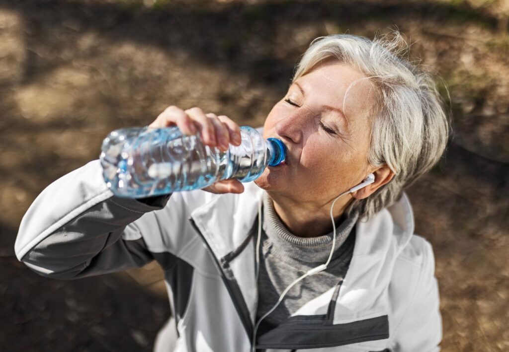 role of hydration in elderly health at First Choice Care Home in Fortuna