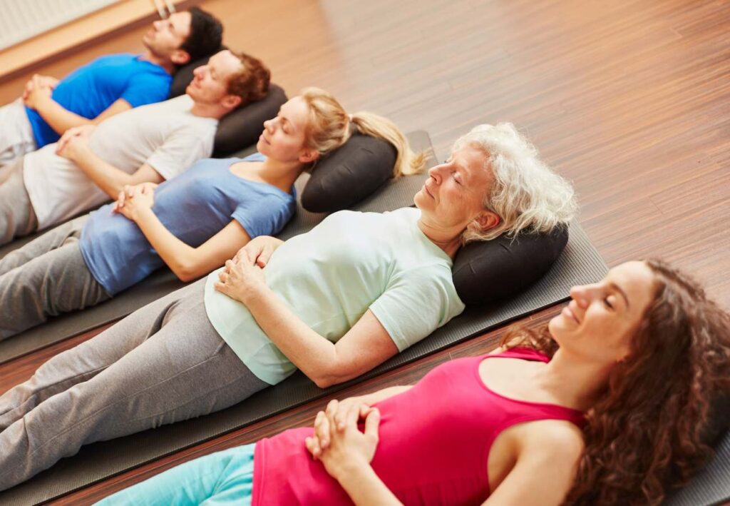 meditation for senior mental health at First Choice Care Home in Fortuna